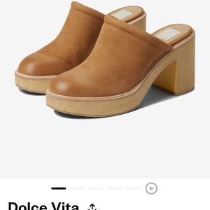 Dolce Vita Camdin Mule with Block Heel. Size 7. Brand new, never worn.